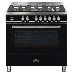 Britannia RC-9SG-QL Q-Line Dual Fuel Range Cooker Black
